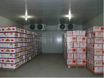 榆社保鲜冷库的冻结及冷藏温度